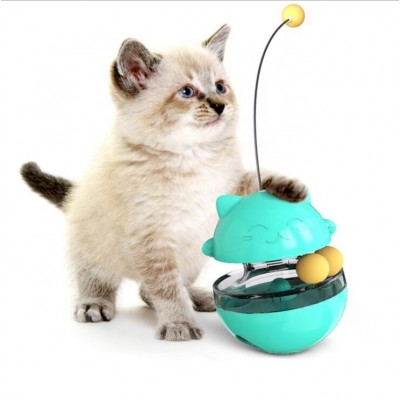 Food Dispenser Interactive Dog  Ball Cat Relax Toy Tumbler Design Fun Shaking Toys IQ Treat Slow Feed Balls