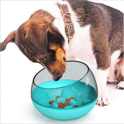 Wholesale Dog Cat Bowl Slow Feeder Tumbler Durable Spill-Proof Pet Slow Eat Food Bowl